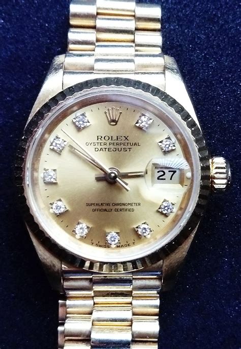 rolex ladies datejust 1991|rolex datejust models history.